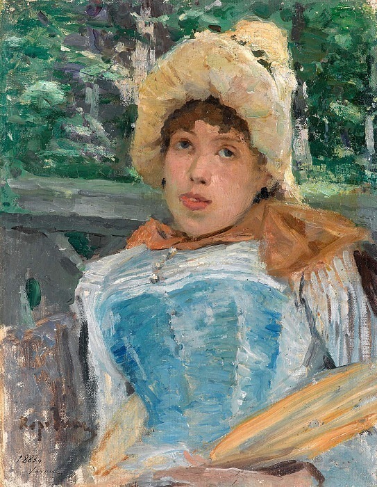 Portrait of a chorus girl, Konstantin Alekseevich Korovin