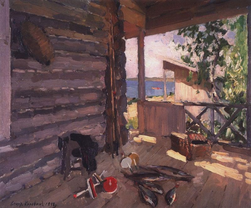 На Сенежском озере. 1898, Коровин Константин Алексеевич