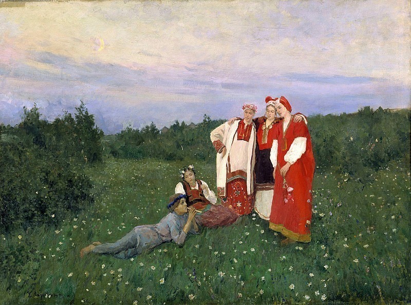 Northern idyll, Konstantin Alekseevich Korovin
