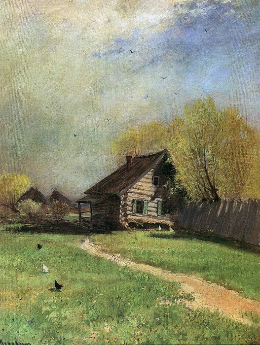 Early spring. 1870, Konstantin Alekseevich Korovin