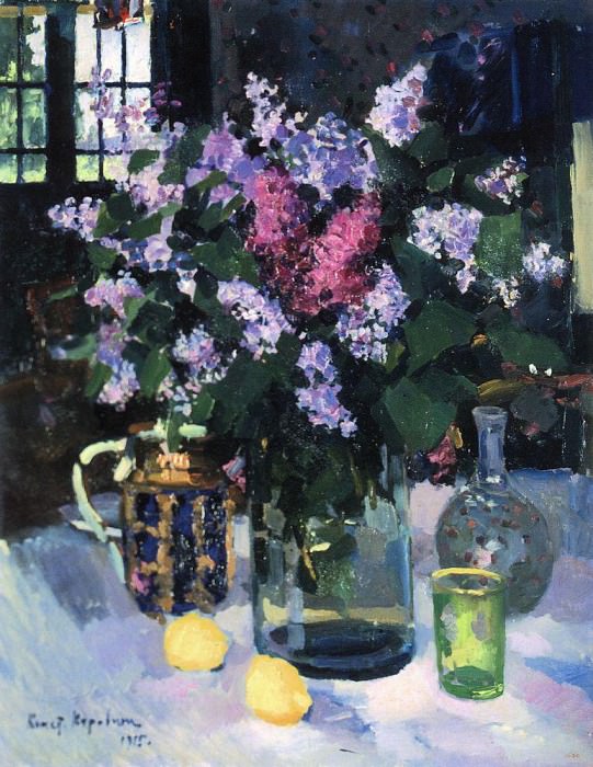 Lilac. 1915, Konstantin Alekseevich Korovin