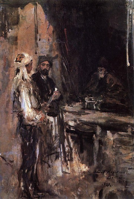 Purchase dagger. 1889, Konstantin Alekseevich Korovin