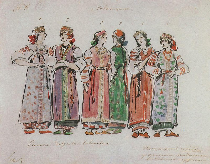Сенные девушки. 1911, Коровин Константин Алексеевич