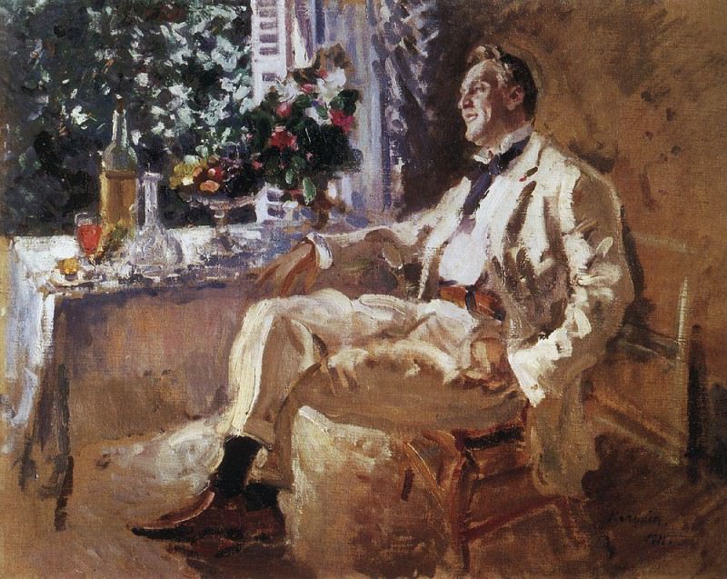 Portrait FIShalyapin. 1911, Konstantin Alekseevich Korovin