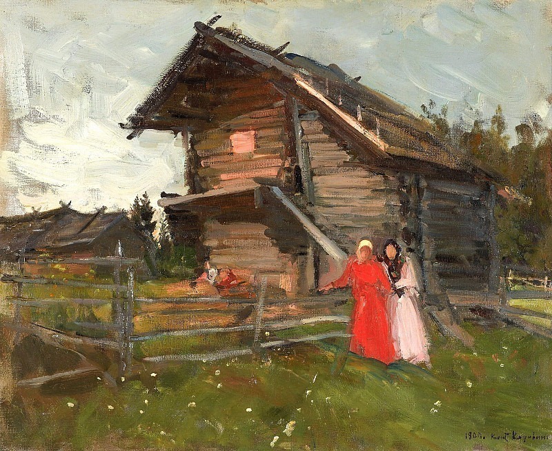 Barn, Konstantin Alekseevich Korovin