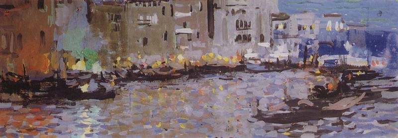 Venice. 1891, Konstantin Alekseevich Korovin