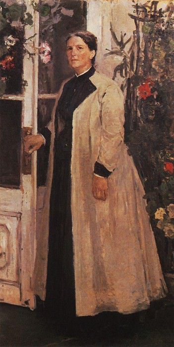 Портрет О. П. Орловой. 1889, Коровин Константин Алексеевич