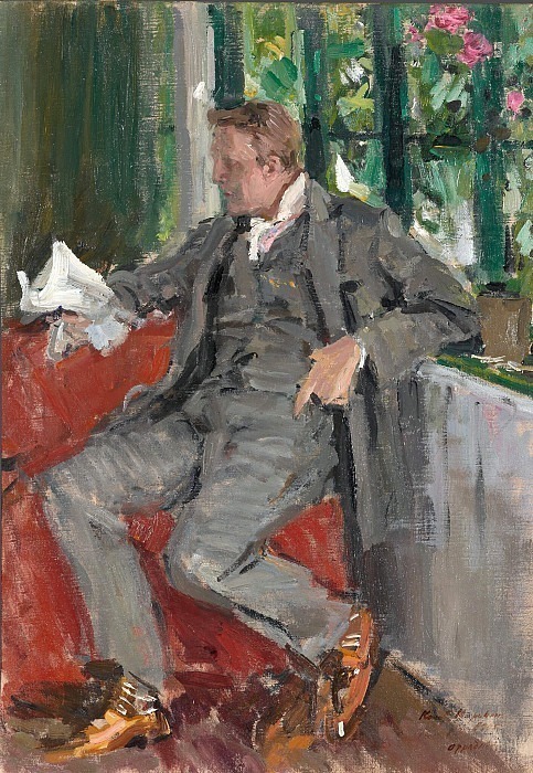 Portrait of Fyodor Chaliapin, Konstantin Alekseevich Korovin