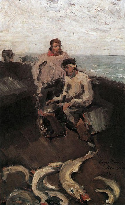 Pomorie. 1894, Konstantin Alekseevich Korovin