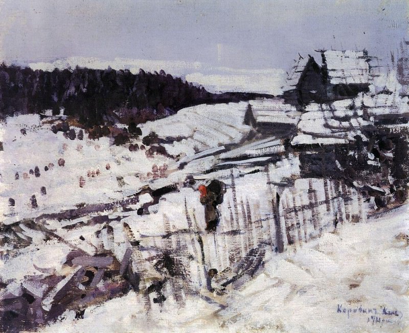 Winter. 1911, Konstantin Alekseevich Korovin