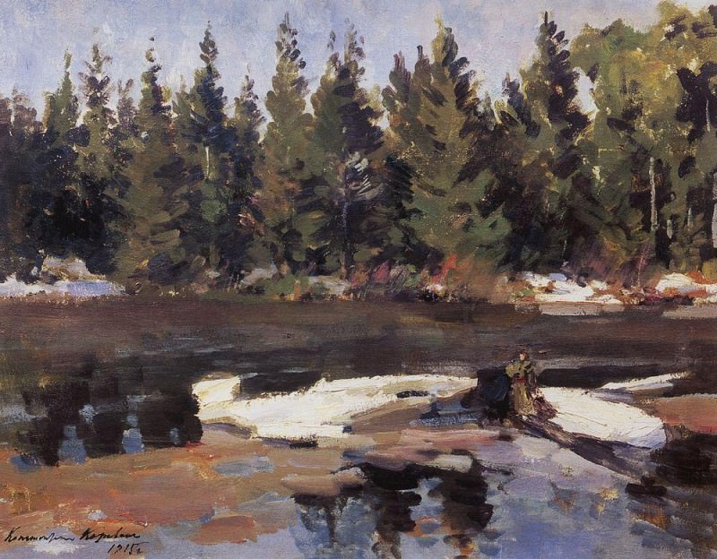 Spring. 1915, Konstantin Alekseevich Korovin
