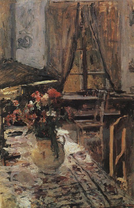 Twilight in the room. 1880, Konstantin Alekseevich Korovin