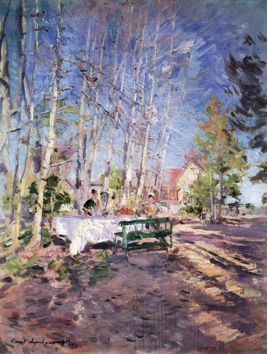 Spring. 1917, Konstantin Alekseevich Korovin