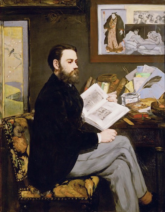 Portrait of Emile Zola