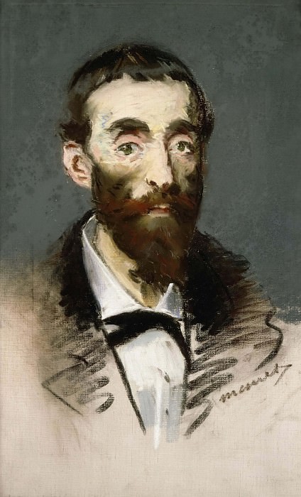 Portrait of Jean de Cabanes, musician, Édouard Manet