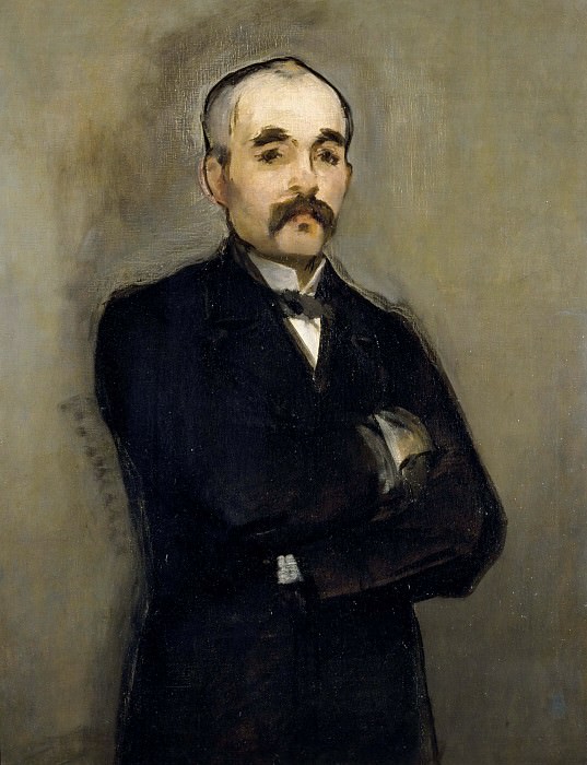 Portrait of Clemenceau, Édouard Manet