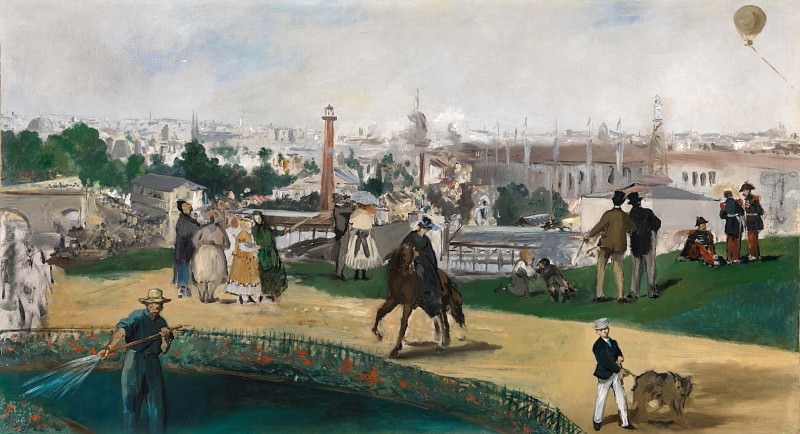 Всемирная выставка в Париже в 1867 году, Эдуард Мане