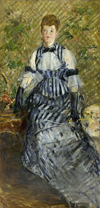 Woman in Evening Dress, Édouard Manet