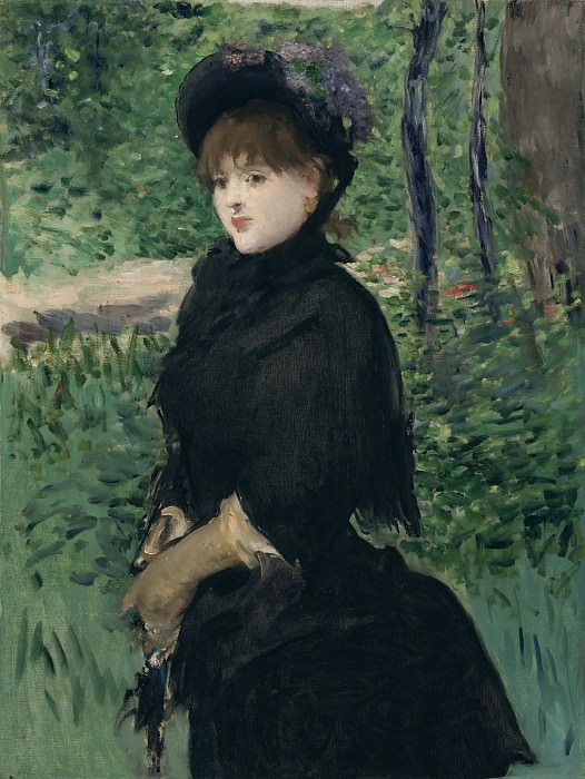 The Promenade, Édouard Manet