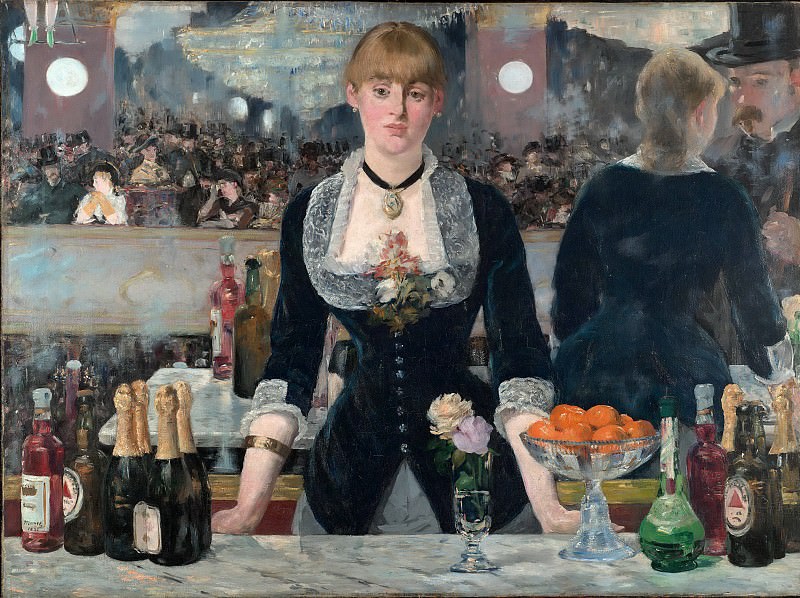 A Bar at the Folies-Bergere, Édouard Manet