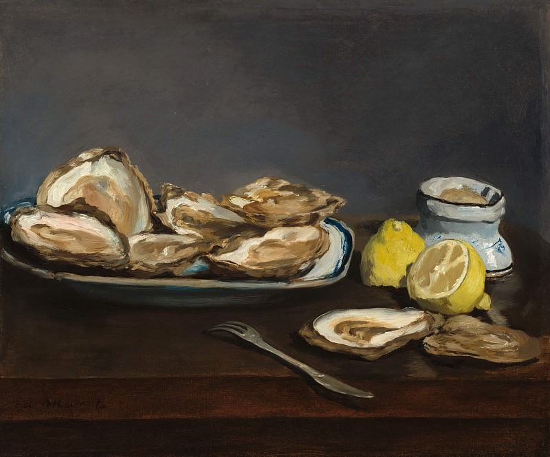 Oysters, Édouard Manet