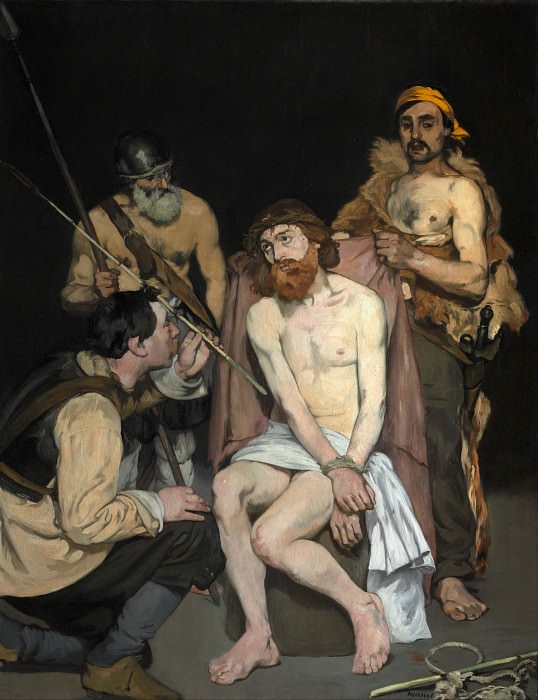 Jesus Mocked by the Soldiers, Édouard Manet