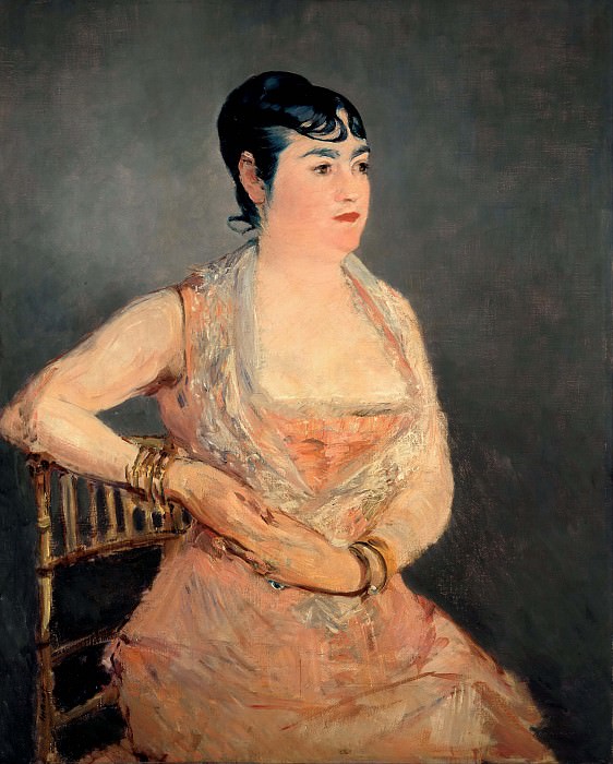 Lady in Pink, Édouard Manet