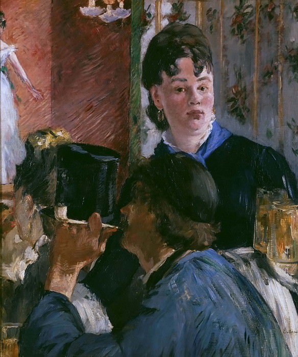 Barmaid, Édouard Manet