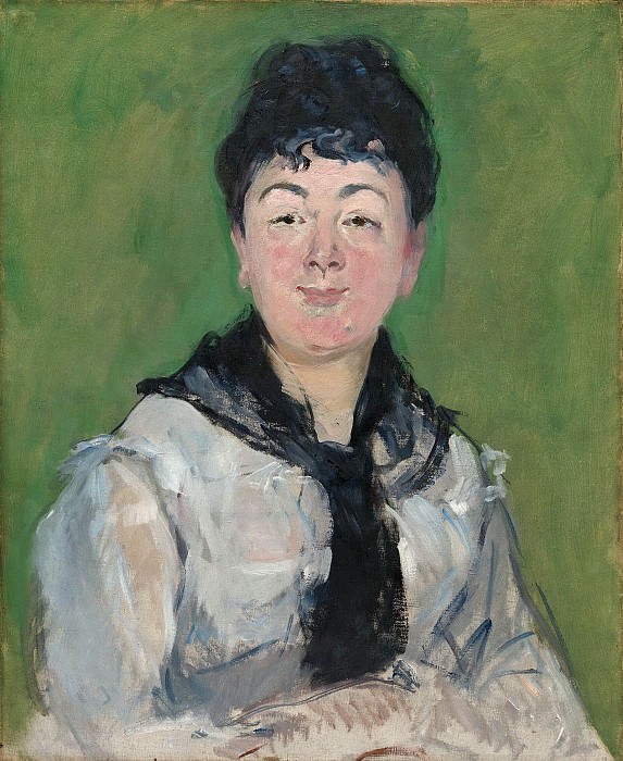 Портрет женщины с черной косынкой, Эдуард Мане