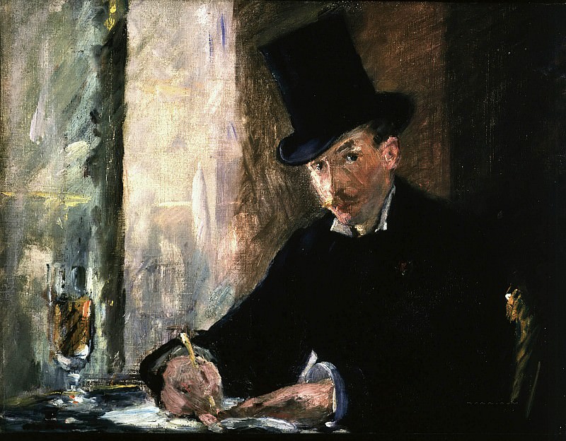 Chez Tortoni, Édouard Manet