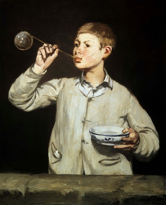 Soap Bubbles, Édouard Manet
