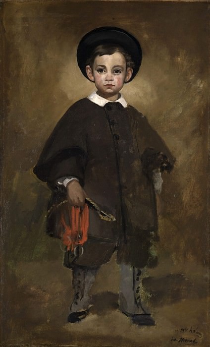 Портрет ребенка, Эдуард Мане