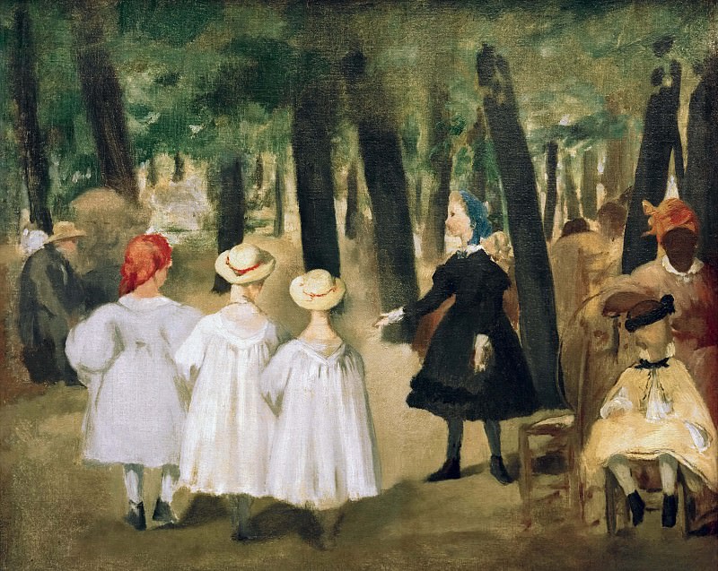Children in the Tuileries, Édouard Manet