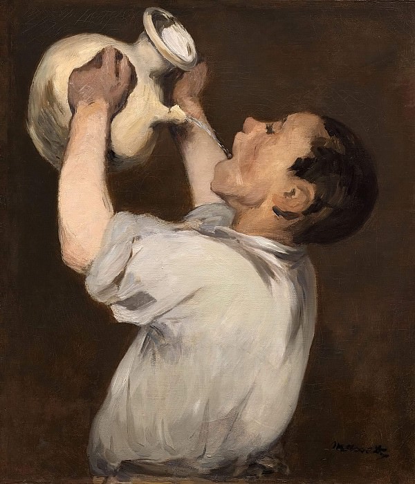 Boy with Pitcher, Édouard Manet