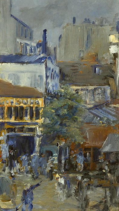 SQUARE CLICHY, Édouard Manet
