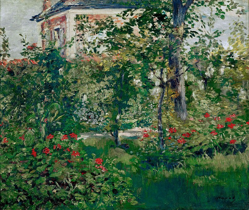 Bellevue Garden, Édouard Manet