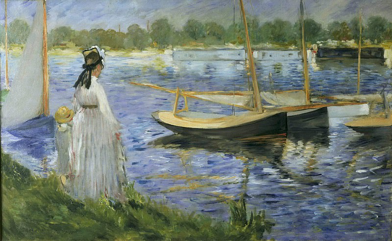 The Seine at Argenteuil, Édouard Manet