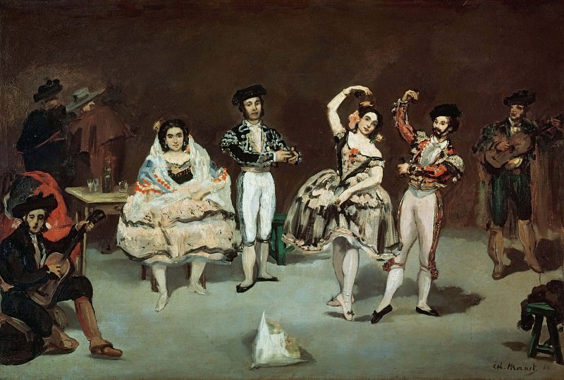 The Spanish Ballet, Édouard Manet