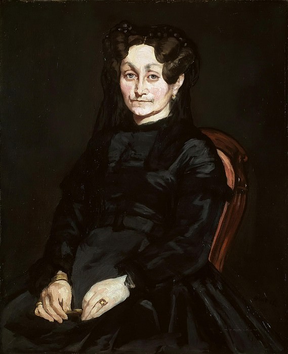 Portrait of Madame Auguste Manet, Édouard Manet