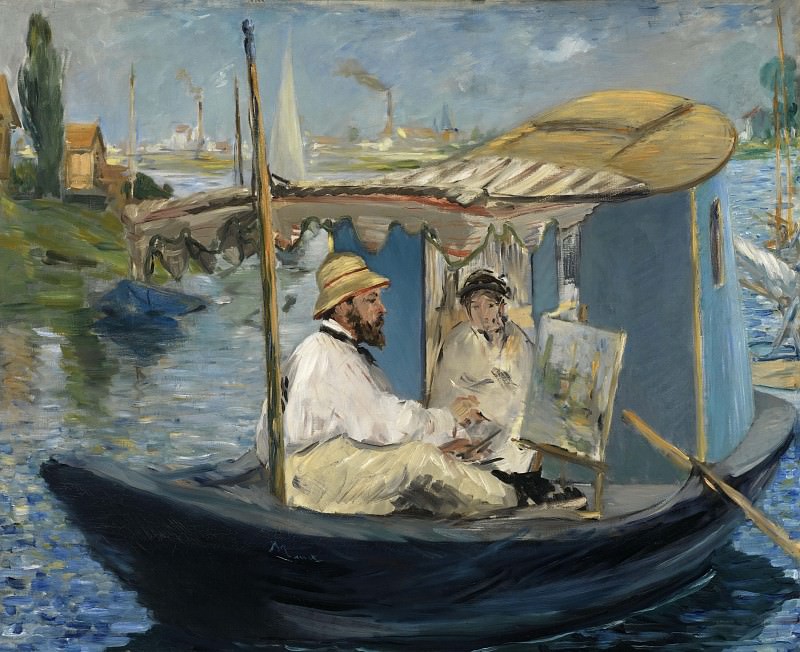 The Boat , Édouard Manet