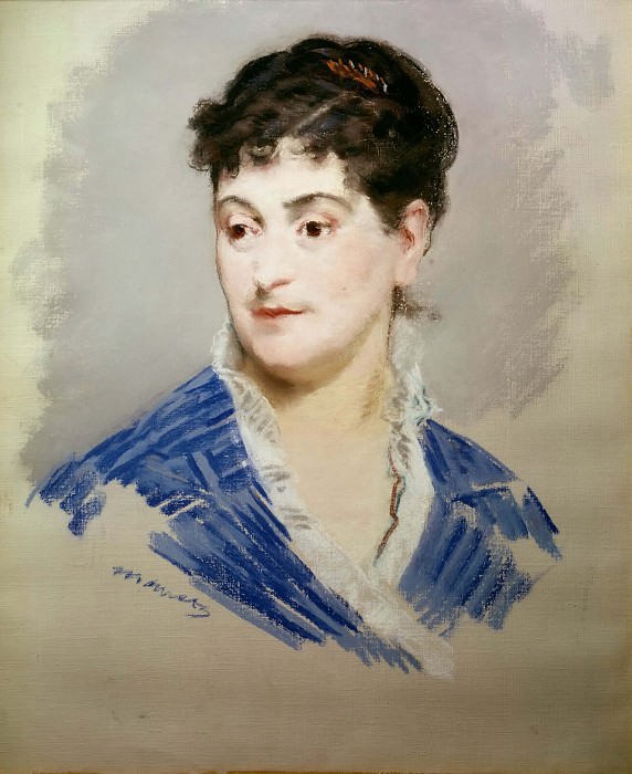 Portrait of Madame Emile Zola, Édouard Manet