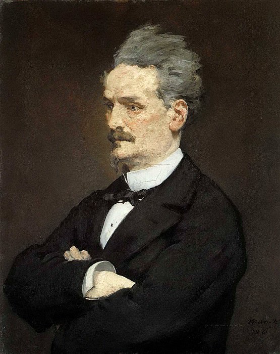 Portrait of Henri Rochefort, Édouard Manet