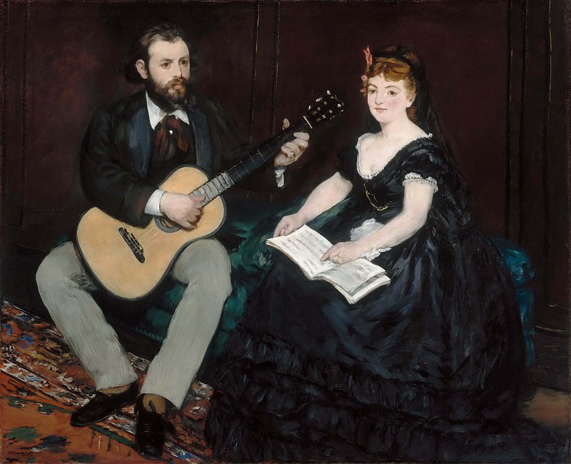Music Lesson, Édouard Manet