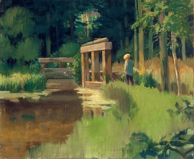 In a Park, Édouard Manet