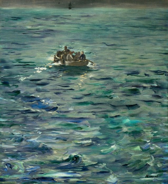 Evasion de Rochefort, Édouard Manet