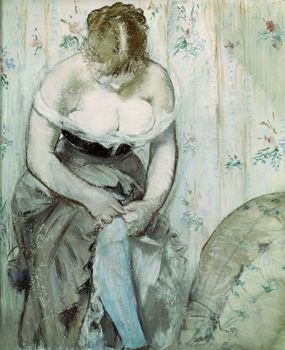 At the Toilet, Édouard Manet