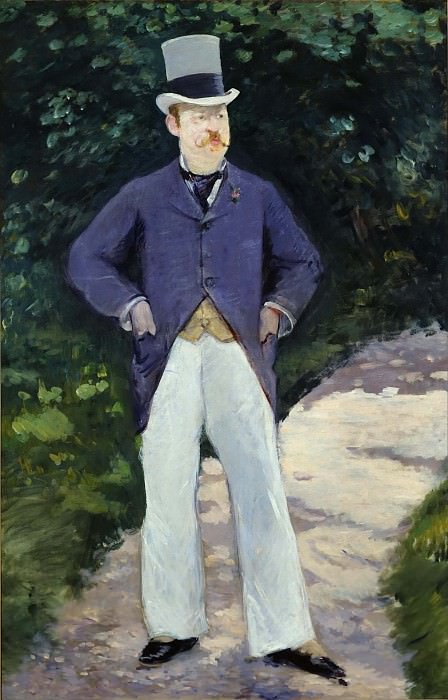 Portrait of Monsieur Brun, Édouard Manet