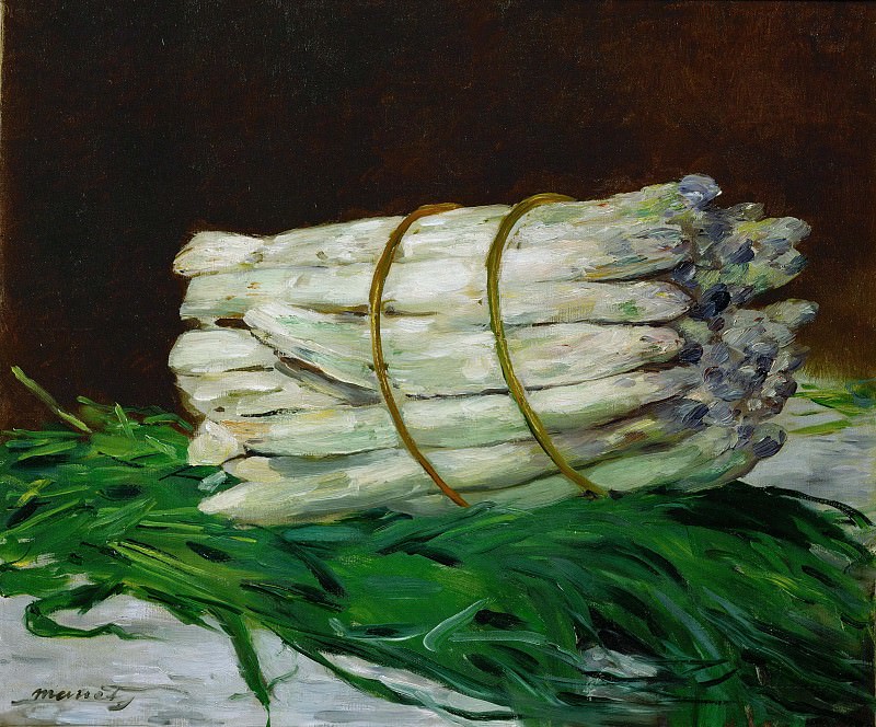 A Bunch of Asparagus, Édouard Manet