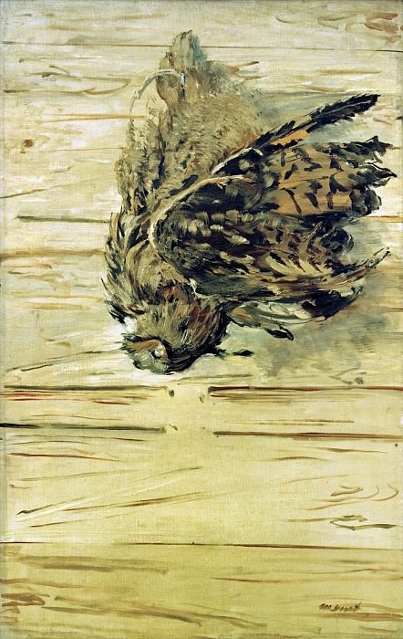 Dead Eagle Owl, Édouard Manet