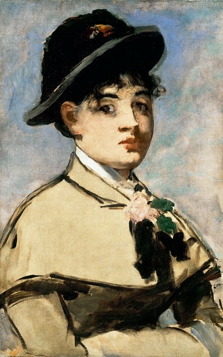Young woman with a cap, Édouard Manet